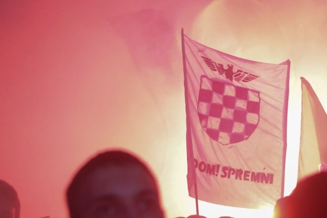 Zloglasni ustaški pozdrav in simbole NDH je na Hrvaškem pogosto videti na športnih tekmovanjih.