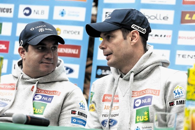 Grega Koštomaj (levo) bo tako kot vsi drugi slovenski trenerji v reprezentanci hitrih disciplin od vodje panoge za alpsko...