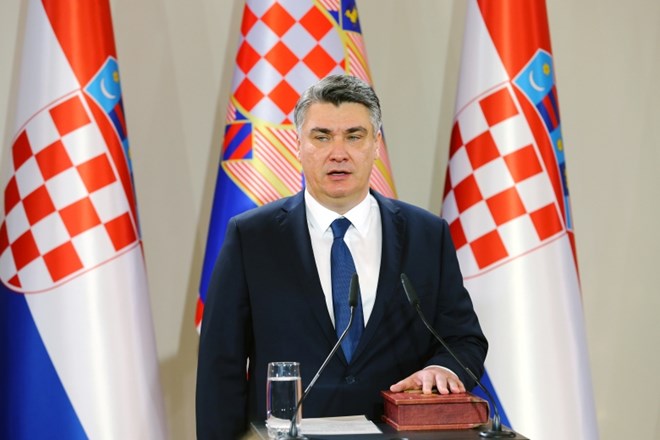 Zoran Milanović je danes slovesno prisegel kot peti predsednik Hrvaške od osamosvojitve sosednje države.