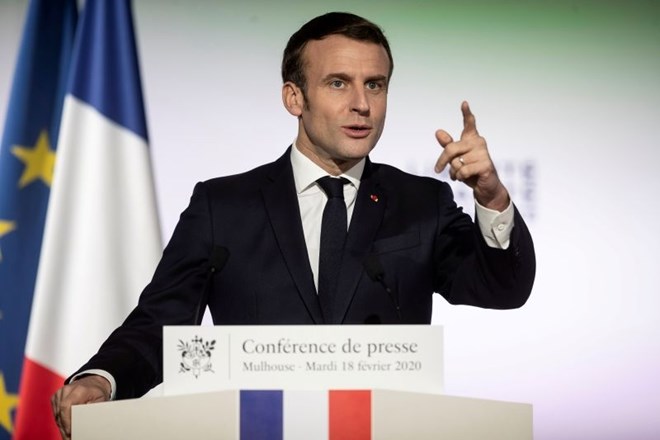 Macron namerava omenjeno doseči do leta 2024.