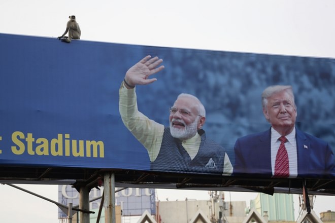 Ameriški predsednik Trump na prvi obisk v Indijo