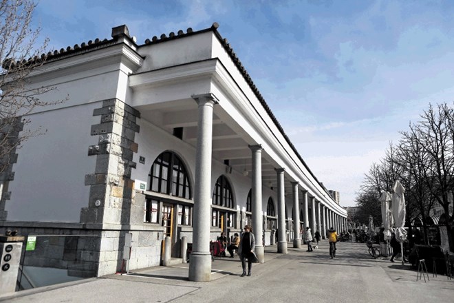 Podjetje Ljubljanska parkirišča in tržnice bo predvidoma še ta mesec nadaljevalo  postopno prenovo strehe Plečnikovih arkad.