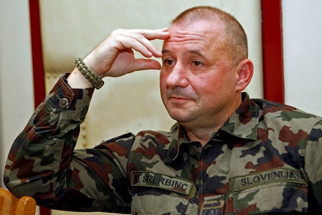 Brigadir Miha Škerbinc je prevzel vodenje slovenske vojske.