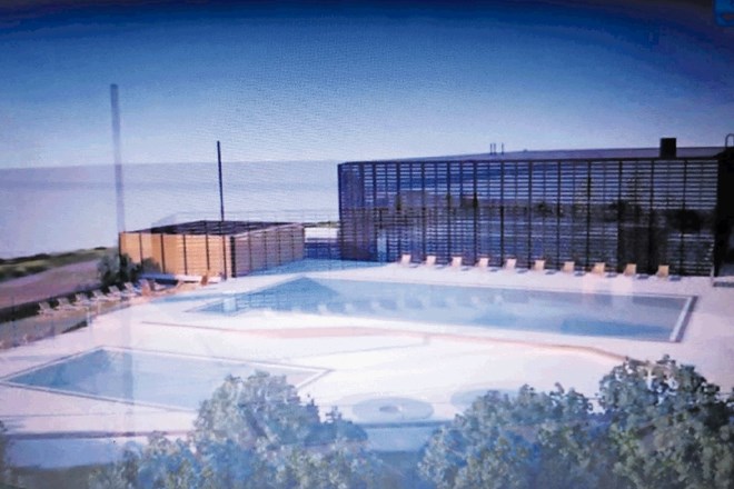 Projekcija novega bazenskega kompleksa v Slovenj Gradcu