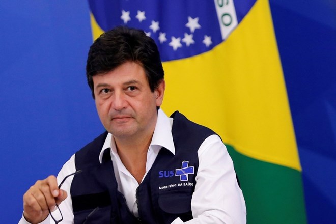 Brazilski minister za zdravje Luiz Henrique Mandetta