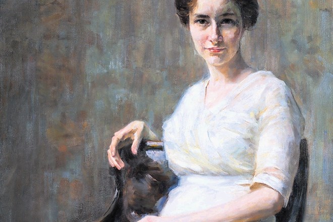Svojo nečakinjo Miro Pintar je leta 1913 med njenim obiskom v Berlinu  naslikala Ivana Kobilica.