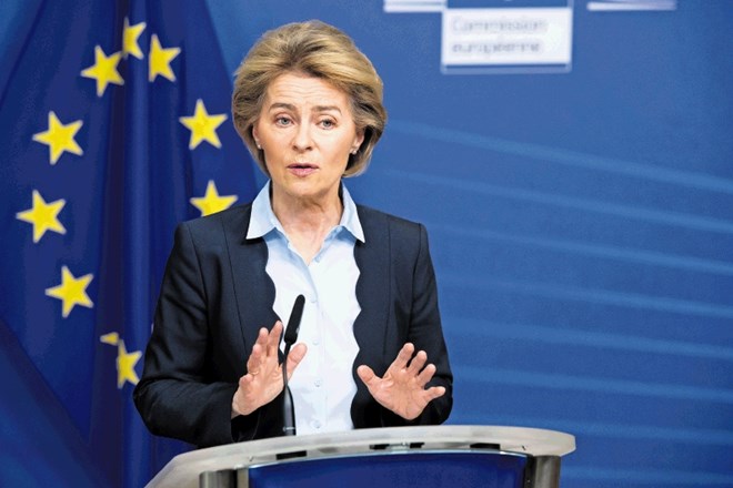 Evropska komisarka Ursula von der Leyen.