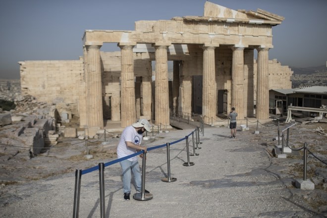 Znova odprli atensko akropolo in druga grška arheološka najdišča 
