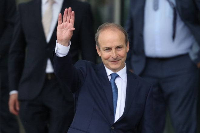 Predsednik stranke Fianna Fail Micheal Martin je novi predsednik irske vlade.