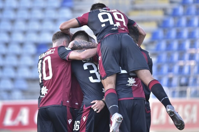 Cagliari brez Birse do zmage proti Torinu