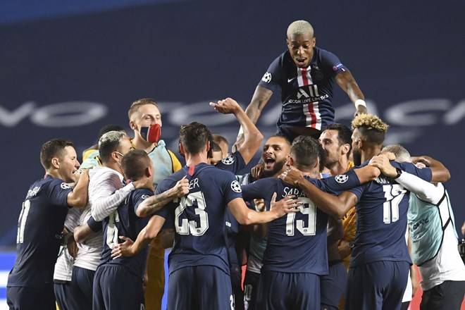 Liga prvakov: PSG suvereno v finale, po zmagi izgredi v Parizu
