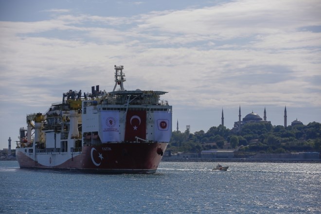 Turčija v Črnem morju odkrila velike zaloge zemeljskega plina