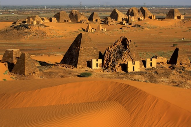 Piramide v Sudanu.
