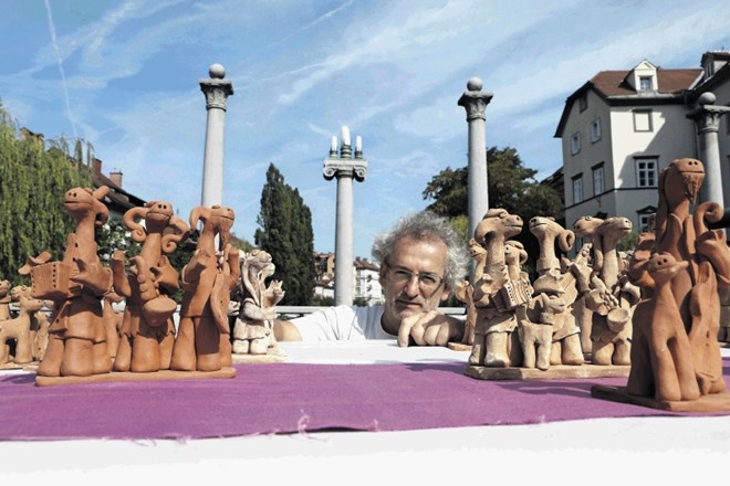 Igor Spreizer je izdelal že okrog 15.000 kipcev iz gline.