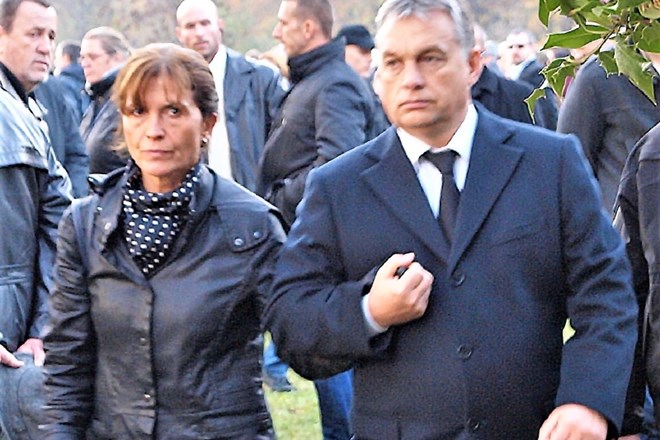 Aniko in Viktor Orban