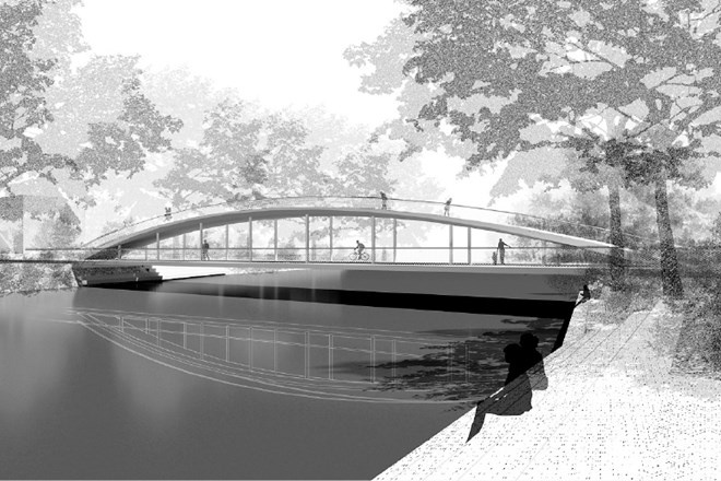 V okviru parka Muste bo občina zgradila tudi novo brv, ki bo povezovala Štepanjsko naselje in Nove Fužine. Most, ki bo...