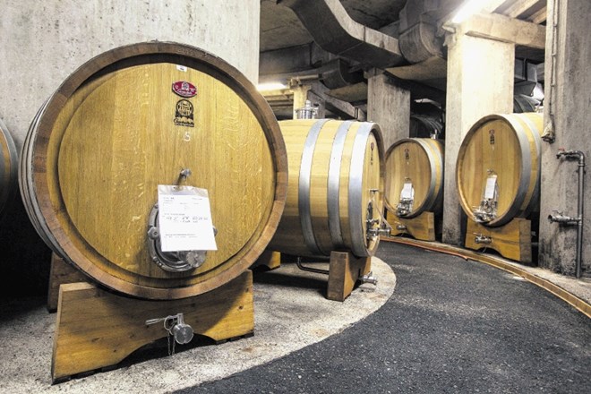 V destilacijo je šlo skoraj sedem milijonov litrov vina