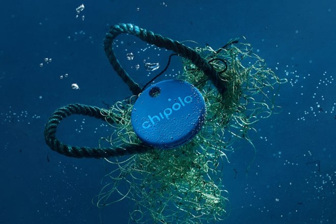 Chipolo z novim iskalnikom ključev, izdelanim iz recikliranih ribiških mrež