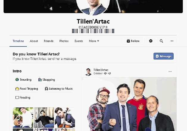 Ime, priimek in fotografije priljubljenega slovenskega komika in voditelja Tilna Artača je spletni goljuf zlorabil, da bi se...