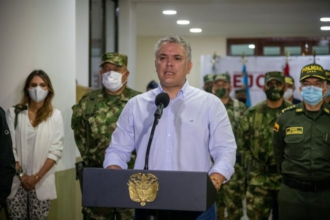 Predsednik Kolumbije Ivan Duque (Foto: Reuters)