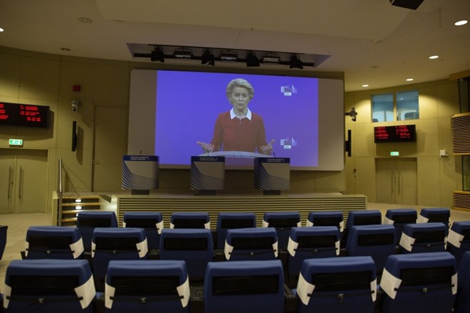 predsednica evropske komisije Ursula von der Leyen