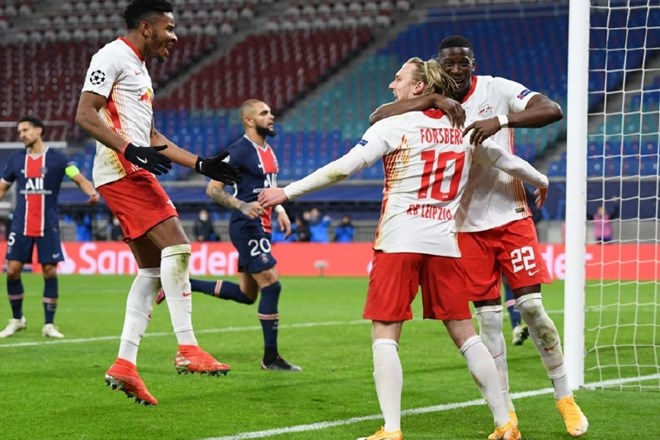 Leipzig po preobratu premagal živčni PSG