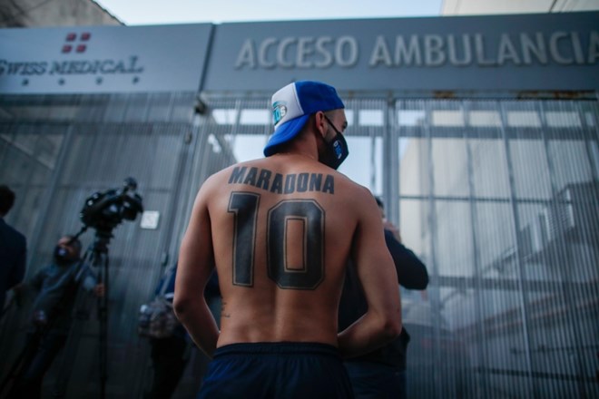 Nekdanji argentinski nogometni zvezdnik ima v domovini še vedno status »boga«.