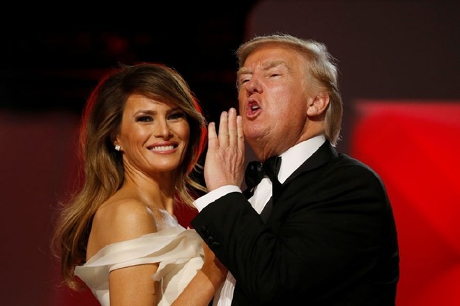 Donald in Melania Trump, ZDA 2016, 2020 pa zidanica? (Foto: Reuters)