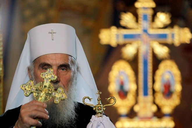 Zaradi covida-19 umrl patriarh Srbske pravoslavne cerkve Irinej