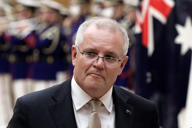 Avstralski premier Premier Scott Morrison