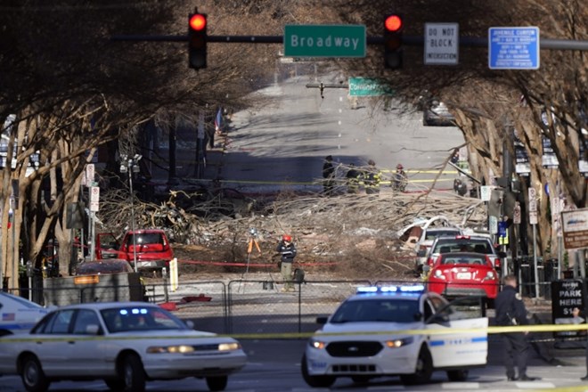 Policisti identificirali bombnega napadalca v ameriškem Nashvillu