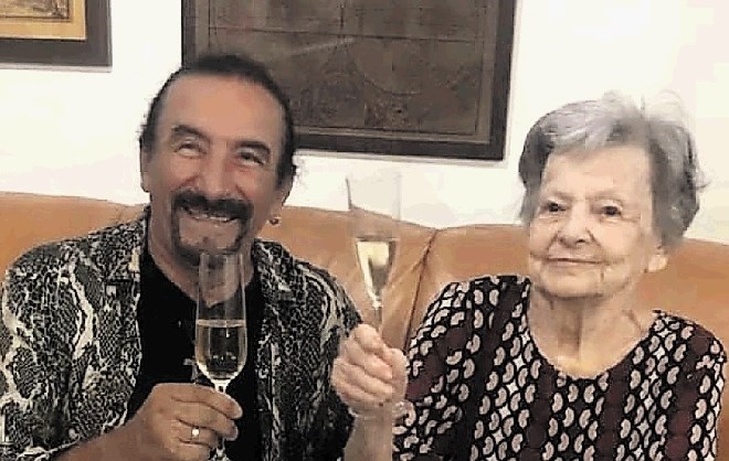 Željko Bebek in Selma Borić, ki je umrla v 92. letu starosti.