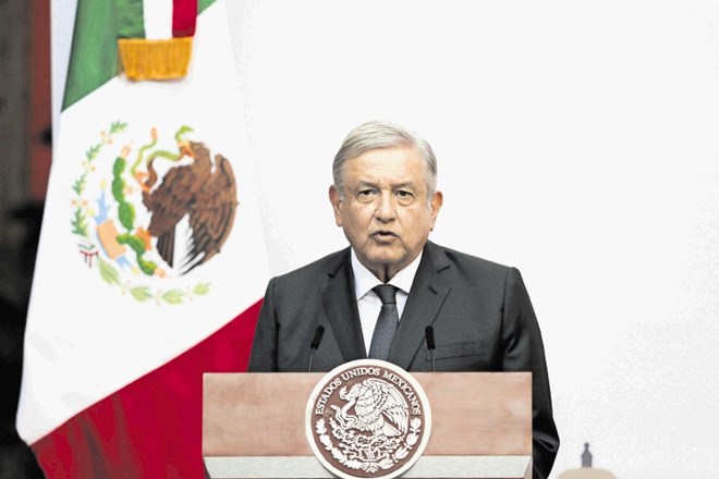 Mehiški predsednik Lopez Obrador naj bi ZDA pomagal pri zaustavljanju  migracijskih tokov z juga celine. Reuters