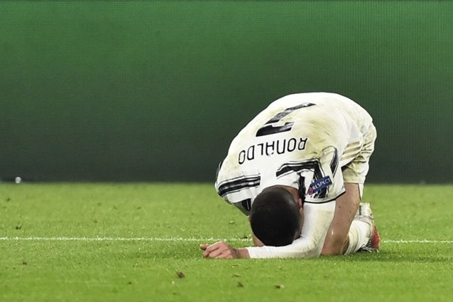 Razočarani Cristiano Ronaldo