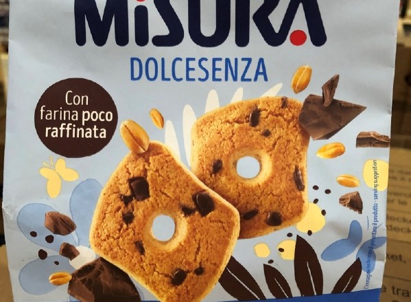Dodatni odpoklic Misura piškotov s koščki čokolade brez dodanega sladkorja
