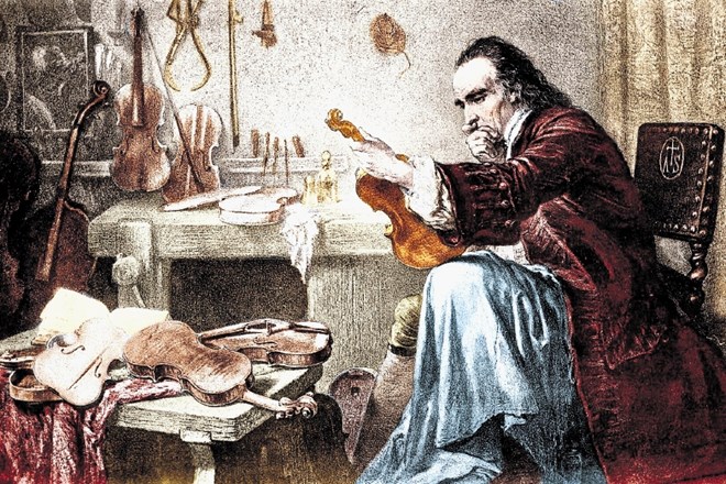 Antonio Stradivari je skupno naredil okoli 1100 inštrumentov, od katerih jih  je preživelo  650.