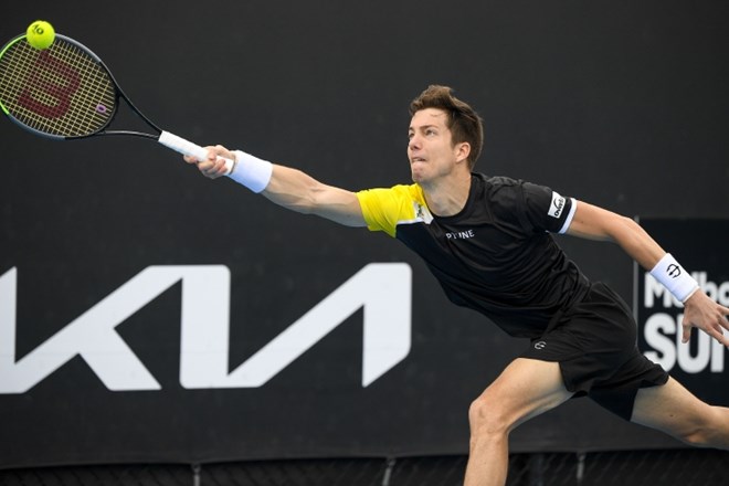 31-letni Ljubljančan se je prvič letos uvrstil med osem najboljših na turnirjih serije ATP.
