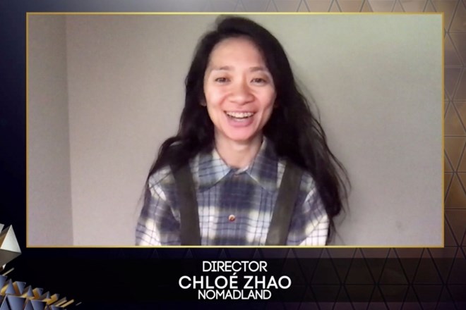 Režiserka filma Chloe Zhao.