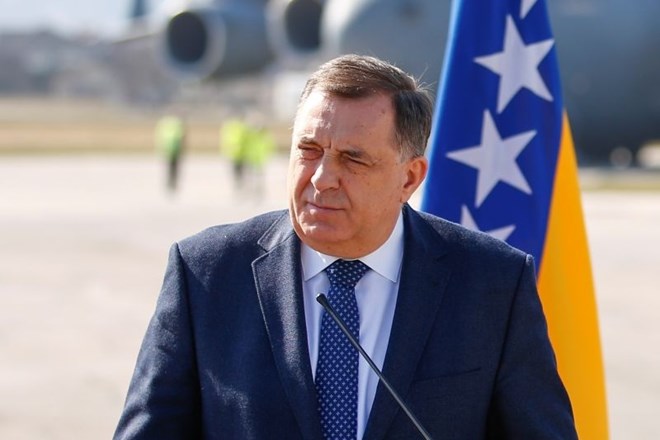 #portret Milorad Dodik, predsedujoči predsedstvu Bosne in Hercegovine
