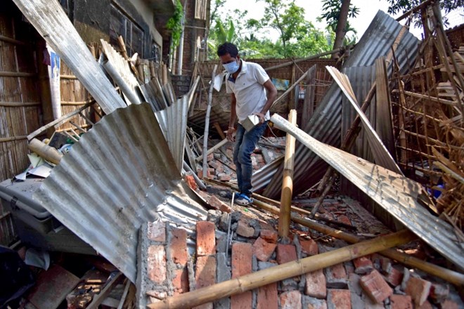 Severovzhod Indije stresel močan potres