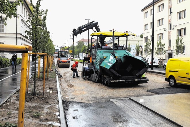 Prenova Tržaške ceste naj bi bila zaključena še pred koncem junija.