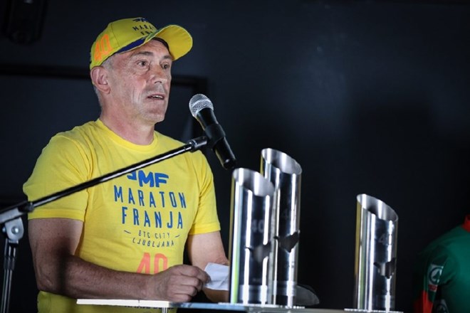 Gorazd Penko, direktor Maratona Franja BTC City in športni direktor Ale BTC Ljubljana