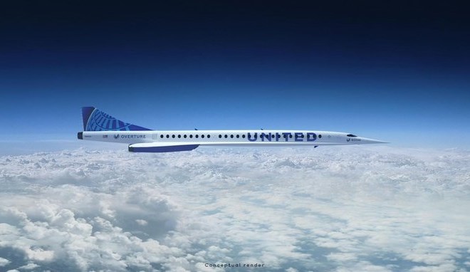 United Airlines do leta 2029 načrtuje nadzvočne polete potnikov
