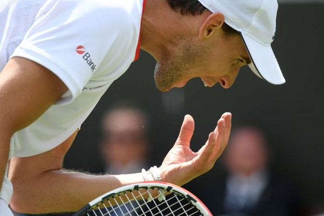 Thiem zaradi poškodbe izpušča Wimbledon