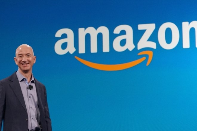 Jeff Bezos, ustanovitelj Amazona in eden najbogatejših ljudi na svetu,