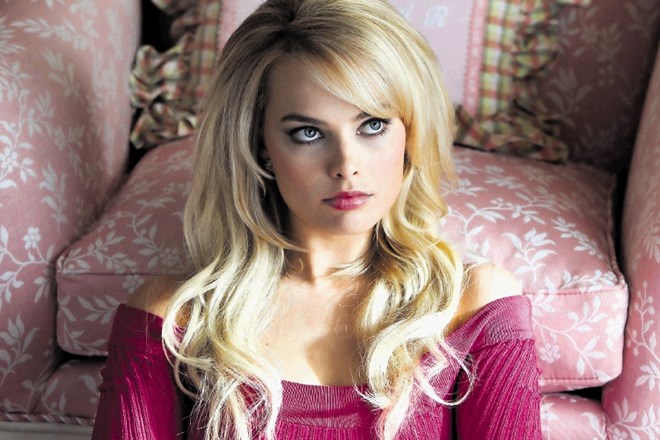 Avstralska igralka Margot Robbie bo igrala v Mattelovem celovečercu o Barbie. Na fotografiji v filmu Volk z Wall Streeta.