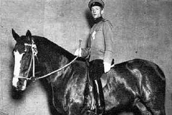 Vladimir Seunig, v prejšnjem stoletju eden najboljših trenerjev konjev, leta 1929.
