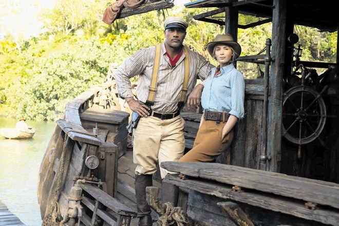 Kemija med igralcema Dwaynom Johnsonom in Emily Blunt je eno izmed gonil filma, ki posnema pustolovščine tipa Indiana Jones.