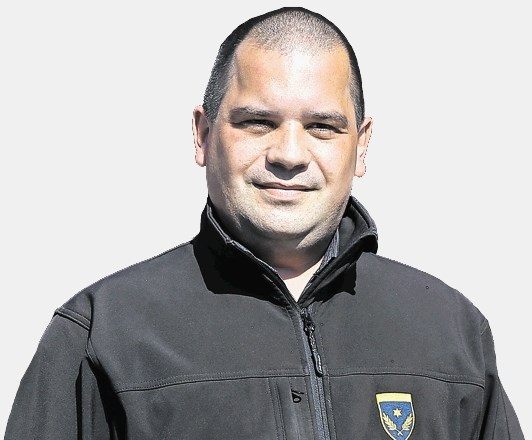 Kristjan Mlekuš, šef Sindikata policistov Slovenije