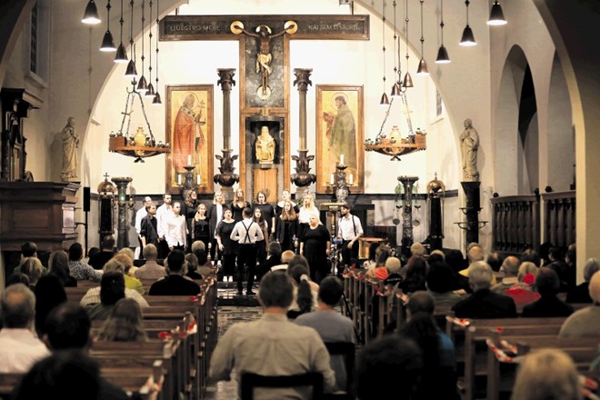 Prav koncertni cikel Plečnik &amp; A-Cappella je »odkril« cerkev sv. Cirila in Metoda za Bežigradom, za katero ne vedo niti...
